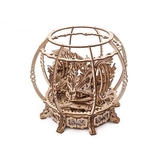 Деревянный механический 3D конструктор Ugears Аквариум (70155) - Pampik - 4