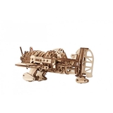Дерев'яний механічний 3D конструктор Ugears Літак Скажений Шершень, 354 деталей (70183) - Pampik - 5