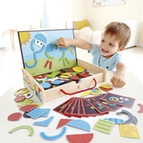 Ігровий набір Hape Валіза з магнітами (E1631) - Pampik - 2