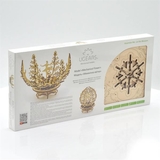 Деревянный механический 3D конструктор Ugears Механический цветок (70019) - Pampik - 5