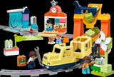 Конструктор LEGO DUPLO Town Большой интерактивный общественный поезд 103 детали (10428) - Pampik - 4