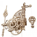 Деревянный механический 3D конструктор Ugears Аэро Часы (70154) - Pampik - 2