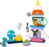 Конструктор LEGO DUPLO Town Пригоди на космічному шаттлі 3-в-1, 58 деталей (10422) - Pampik - 3