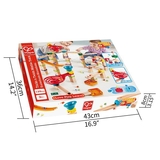 Конструктор-лабиринт Hape Marble Run Трюки и повороты 129 эл. (E1100) - Pampik - 7