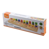 Деревянный учебный набор Viga Toys Цифры и счеты (59072) - Pampik - 2