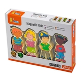 Набір магнітних фігурок Viga Toys Діти (59699VG) - Pampik - 2