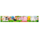 Дерев'яний пазл Viga Toys Ферма 4 в 1, 48 елементів (50069) - Pampik