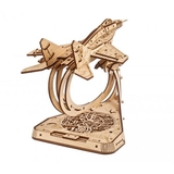 Деревянный механический 3D конструктор Ugears Призрак Киева (70191) - Pampik - 2