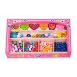 Набор для создания украшений Viga Toys Ожерелье из сердечек (52729) - Pampik
