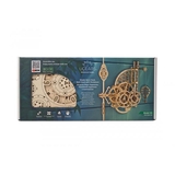 Деревянный механический 3D конструктор Ugears Аэро Часы (70154) - Pampik - 9