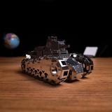 Колекційна модель-конструктор Metal Time Nimble Fighter Танк Renault FT-17 механічний (MT010) - Pampik - 5