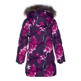 Куртка зимова Huppa Rosa 1, р.116, бордовий з принтом (17910130-91834-116) - Pampik - 2