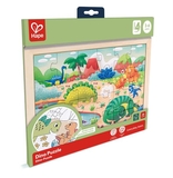 Пазл Hape Динозаври з розмальовкою, 24 елементи (E1641) - Pampik - 5