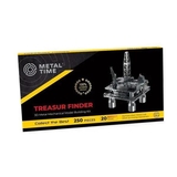 Колекційна модель-конструктор Metal Time Treasure Finder Нафтова платформа, механічна (MT008) - Pampik - 7