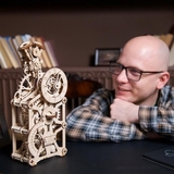 Деревянный механический 3D конструктор Ugears Часы двигателя (70217) - Pampik - 10