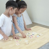 Деревянный пазл-игра Viga Toys Органы чувств (44507) - Pampik - 9