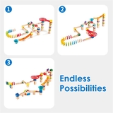 Конструктор-лабиринт Hape Marble Run Гоночная трасса 81 эл. (E1101) - Pampik - 5