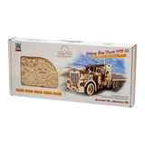 Дерев'яний механічний 3D конструктор Ugears Тягач VM-03 (70056) - Pampik - 2