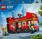 Конструктор LEGO City Червоний двоповерховий екскурсійний автобус 384 деталі (60407) - Pampik - 2