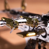 Колекційна модель-конструктор Metal Time Splashing Dreamer Боїнг-314 механічний (MT053) - Pampik - 14