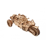 Деревянный механический 3D конструктор Ugears Трицикл UGR-S (70216) - Pampik - 3
