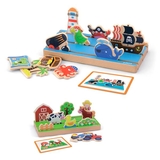 Дерев'яний ігровий набір Viga Toys Простір і відстань (50183) - Pampik