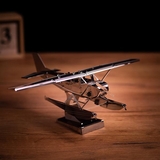 Колекційна модель-конструктор Metal Time Breeze Drifter Гідроплан механічний (MT003) - Pampik - 5