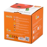 Дерев'яна шнурівка Viga Toys Яблучко (56276) - Pampik - 4