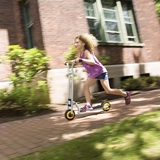 Двухколесный самокат Tilo, желто-черный (94428) - Pampik - 6