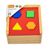 Деревянный сортер Viga Toys Геометрические фигуры (50844) - Pampik - 2