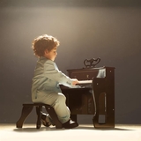 Дитяче піаніно Hape 30 клавіш зі стільцем і підсвіткою чорний (E0631) - Pampik - 8