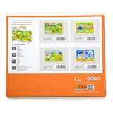 Дерев'яний пазл Viga Toys Ферма, 24 ел. (50197) - Pampik - 3