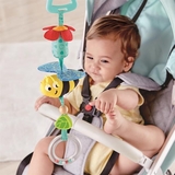 Іграшка-підвіска на коляску Hape Брязкальце Джміль (E0022) - Pampik - 6