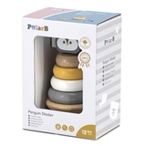 Деревянная пирамидка PolarB Пингвинчик (44205) - Pampik - 3