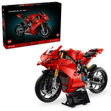 Конструктор LEGO Technic Мотоцикл Ducati Panigale V4 S 1603 деталі (42202) - Pampik - 2