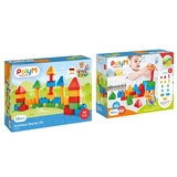 Конструктор PolyM Архитектор, 30 деталей (760005) - Pampik