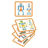 Набір для творчості Viga Toys Дерев'яна аплікація Робот (50335) - Pampik - 3