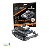 Колекційна модель-конструктор Metal Time World of Tanks танк Pz.Kpfw. II Ausf. G (MT061) - Pampik