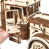 Дерев'яний механічний 3D конструктор Ugears Тягач VM-03 (70056) - Pampik - 4