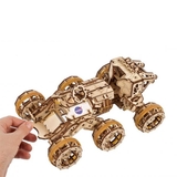 Дерев'яний механічний 3D конструктор Ugears Пілотований марсохід, 562 деталі (70206) - Pampik - 10