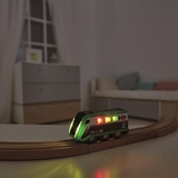 Железная дорога Hape с поездом 37 эл. с мировыми эффектами от солнечной батареи (E3762) - Pampik - 2