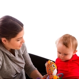 М'яка іграшка-підвіска Lamaze Леопардик муркотить (L27563) - Pampik - 4