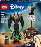 Конструктор LEGO Disney Villains Сукні Малефісенти та Лютелли де Віль, 524 деталі (43262) - Pampik