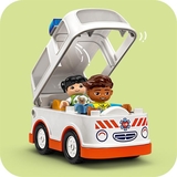 Конструктор LEGO DUPLO Швидка допомога та водій, 19 деталей (10447) - Pampik - 6