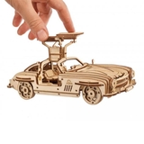 Деревянный механический 3D конструктор Ugears Крылатое спорткупе (70205) - Pampik - 8