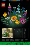 Конструктор LEGO Botanicals Букет польових квітів 939 деталей (10313) - Pampik - 3