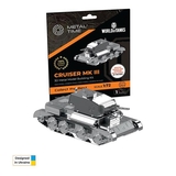 Колекційна модель-конструктор Metal Time World of Tanks танк Cruiser Mk III (MT064) - Pampik - 4