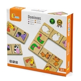 Дерев'яне доміно Viga Toys Звірята (59622) - Pampik - 2