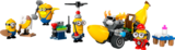 Конструктор LEGO Despicable Me 4 Посіпаки й банановий автомобіль 136 деталей (75580) - Pampik - 4