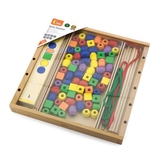 Учебный набор Viga Toys Шнуровка логика (56182) - Pampik - 2